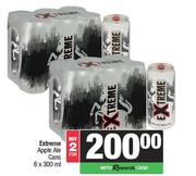 Extreme Apple Ale Cans-For 2 x 6 x 300ml