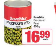 SaveMor Processed Peas-410g 
