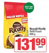 Nescafe Ricoffy Refill Pouch-800g Each