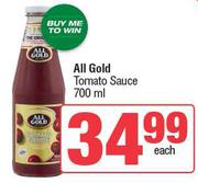 All Gold Tomato Sauce-700ml Each