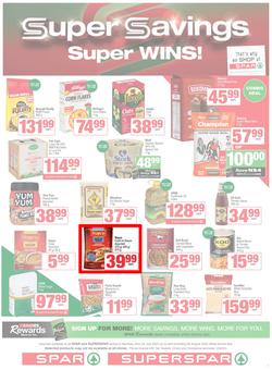 SPAR & SUPERSPAR Namibia : Super Savings (22 July - 06 August 2025), page 1