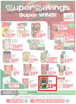 SPAR & SUPERSPAR Namibia : Super Savings (22 July - 06 August 2025), page 1