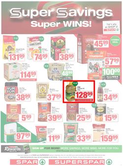 SPAR & SUPERSPAR Namibia : Super Savings (22 July - 06 August 2025), page 1