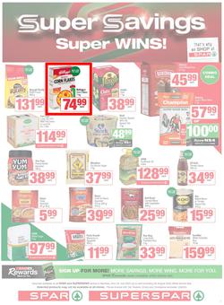 SPAR & SUPERSPAR Namibia : Super Savings (22 July - 06 August 2025), page 1