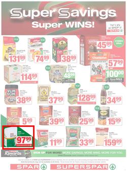 SPAR & SUPERSPAR Namibia : Super Savings (22 July - 06 August 2025), page 1