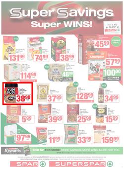 SPAR & SUPERSPAR Namibia : Super Savings (22 July - 06 August 2025), page 1