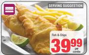 Fish & Chips-Per Combo