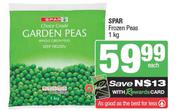 Spar Frozen Peas-1Kg Each