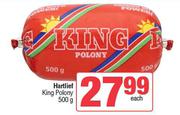Hartlief King Polony-500g Each