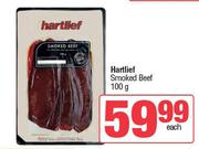 Hartlief Smoked Beef-100g Each