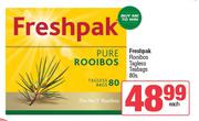 Freshpak Rooibos Tagless Teabags-80s Each