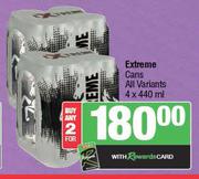 Extreme Cans All Variants-For 2 x 4 x 440ml 