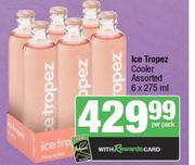 Ice Tropez Cooler Assorted-6 x 275ml Per Pack