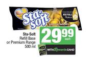 Sta Soft Refill Base Or Premium Range-500ml Each