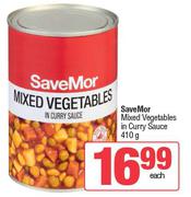 SaveMor Mixed Vegetables In Curry Sauce-410g Each