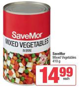 SaveMor Mixed Vegetables-410g Each