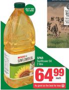 Spar Sunflower Oil-2L Each