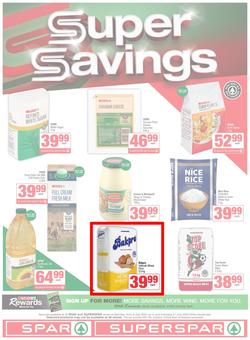 SPAR & SUPERSPAR Namibia : Super Savings (08 July - 21 July 2025), page 1