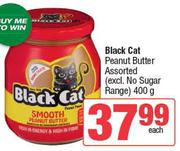 Black Cat Peanut Butter Assorted-400g Each