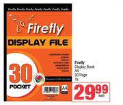 Firefly Display Book A4 30 Page-1s Each