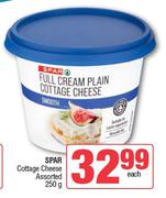 Spar Cottage Cheese Assorted-250g Each
