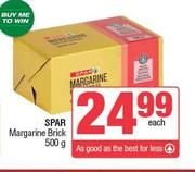 Spar Margarine Brick-500g Each