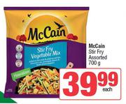 McCain Stir Fry Assorted-700g Each