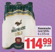 Hasenrache Gold NRBs-6 x 275ml Per Pack