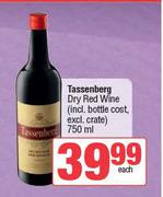 Tassenberg Dry Red Wine-750ml Each