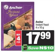 Anchor Instant Yeast-For 4 x 10g
