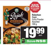 Robertson Rajah Curry Powder Assorted-100g