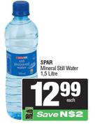 Spar Mineral Still Water-1.5L