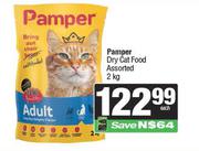 Pamper Dry Cat Food Assorted-2Kg