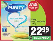 Purity Baby Cereal Maize-200g