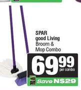 Spar Good Living Broom & Mop Combo