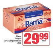 Rama Original 70% Margarine Brick-500g