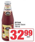All Gold Tomato  Sauce-700ml 