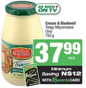 Crosse & Blackwell Tangy Mayonnaise Only-750g