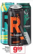 Reboost Energy Drink Assorted-500ml Each