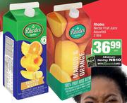 Rhodes Nectar Fruit Juice Assorted-2Ltr Each