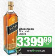 Johnnie Walker Blue Label-750ml Each