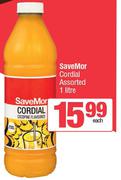 SaveMor Cordial Assorted-1L Each