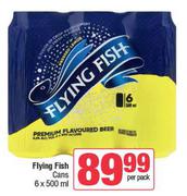 Flying Fish Cans-6 x 500ml Per Pack