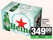 Heineken Silver Beer NRBs-24 x 330ml Per Case
