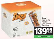 Teazy Hard Ice Tea Rooibos (Incl. Variants)-6 x 300ml Per Pack