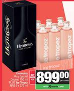 Hennessy Very Special Cognac 750ml Plus Ice Tropez NRB 6 x 275ml-For Both