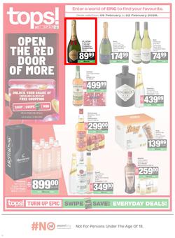 TOPS At SPAR Namibia : Turn Up Epic (09 February - 22 February 2026), page 1