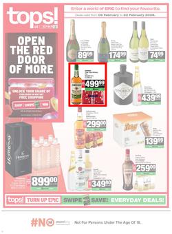 TOPS At SPAR Namibia : Turn Up Epic (09 February - 22 February 2026), page 1