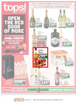 TOPS At SPAR Namibia : Turn Up Epic (09 February - 22 February 2026), page 1