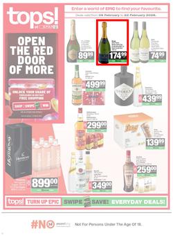 TOPS At SPAR Namibia : Turn Up Epic (09 February - 22 February 2026), page 1